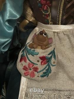 Disney Limited Edition Doll RAGS Cinderella NEW IN BOX WITH PLASTIC PROTECTOR
