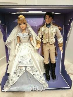 Disney Limited Edition Platinum Cinderella Doll Set