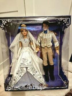 Disney Limited Edition Platinum Cinderella Doll Set
