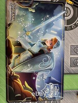 Disney Lorcana Challenge Exclusive Foil Cinderella Stouthearted Playmat New