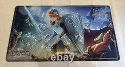 Disney Lorcana Challenge Playmat Cinderella Stouthearted FOIL IN HAND