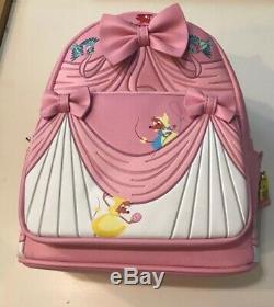 Disney Loungefly Cinderella 70th Anniversary Dress Mini Backpack New In Hand