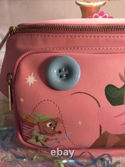 Disney Loungefly Cinderella Fanny Pack With Gus & Pearl Rare & Hard To Find NWOT