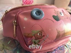 Disney Loungefly Cinderella Fanny Pack With Gus & Pearl Rare & Hard To Find NWOT
