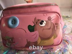 Disney Loungefly Cinderella Fanny Pack With Gus & Pearl Rare & Hard To Find NWOT