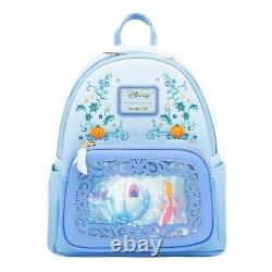 Disney Loungefly Cinderella Princess Dreams Series Mini Backpack Purse New