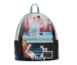 Disney Loungefly Cinderella Princess Scenes Backpack and Wallet NEW