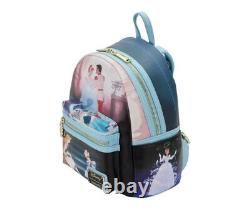 Disney Loungefly Cinderella Princess Scenes Backpack and Wallet NEW