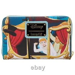 Disney Loungefly Cinderella Princess Scenes Backpack and Wallet NEW