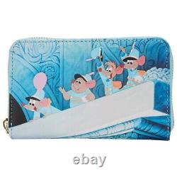 Disney Loungefly Cinderella Princess Scenes Backpack and Wallet NEW