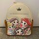 Disney Loungefly Princess Chibi Mini Backpack Box Lunch Exclusive