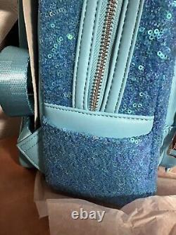 Disney Loungefly Princess Cinderella Sequin Snow Globe Mini Backpack (BRAND NEW)