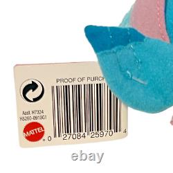 Disney Mattel Cinderella Blue Bird with Tags Clip Plush Rare Vintage 2005