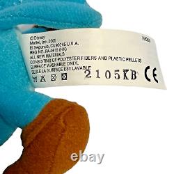 Disney Mattel Cinderella Blue Bird with Tags Clip Plush Rare Vintage 2005