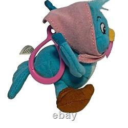 Disney Mattel Cinderella Blue Bird with Tags Clip Plush Rare Vintage 2005