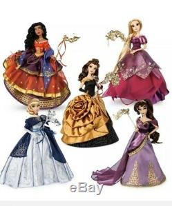 Disney Midnight MASQUERADE Designer Doll set of 5 LE Confirmed