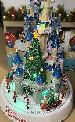 Disney Music Box Costco Mickey Mouse Christmas Cinderella Castle Rare Limited It