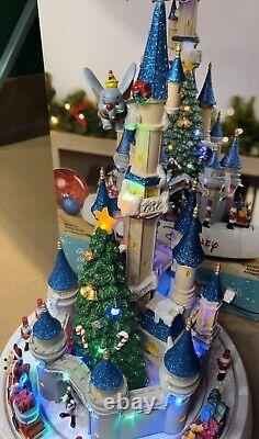 Disney Music Box Costco Mickey Mouse Christmas Cinderella Castle Rare Limited It