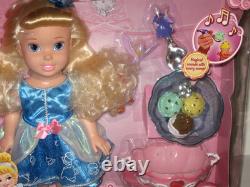 Disney My First Princess Cinderella Ice Cream Party Doll Magical Sounds Playset
