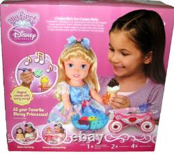 Disney My First Princess Cinderella Ice Cream Party Doll Magical Sounds Playset