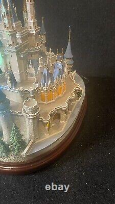 Disney Olszewski Light Up Large Cinderella Castle Main Street Edition