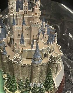 Disney Olszewski Light Up Large Cinderella Castle Main Street Edition New