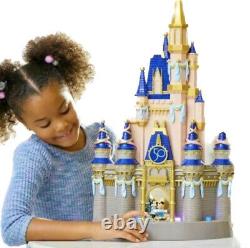 Disney Park Limited Edition 50 Anniversary Light Up Cinderella Castle Play Set