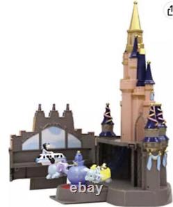 Disney Park Limited Edition 50 Anniversary Light Up Cinderella Castle Play Set