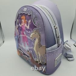 Disney Parks 100 Year Cinderella Loungefly Lenticular Mini Backpack NEW