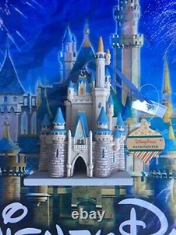 Disney Parks 2020 Magic Kingdom Cinderella's Castle Miniature Ornament New