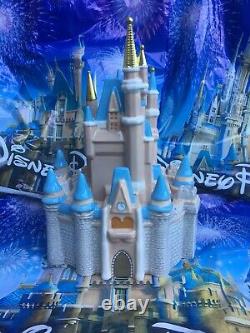 Disney Parks Magic Kingdom Cinderella Castle Ceramic Cookie Jar Canister 2021 
