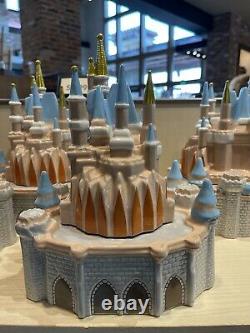Disney Parks 2021 Magic Kingdom Cinderella Castle Ceramic Cookie Jar New in Box