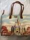 Disney Parks 2025 Dooney & Bourke Cinderella Castle Tote BagNWT