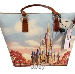 Disney Parks 2025 Dooney & Bourke Cinderella Castle Tote BagNWT