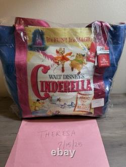 Disney Parks 2025 Harvey's Cinderella 75th Anniversary Tote Bag New and Unopened