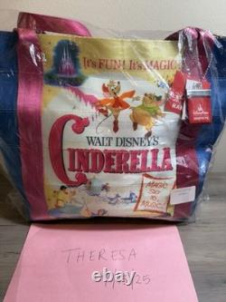 Disney Parks 2025 Harvey's Cinderella 75th Anniversary Tote Bag New and Unopened