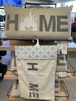 Disney Parks 27 HOME Throw Pillow And Table Runner 72x15.5 Cinderella Castle