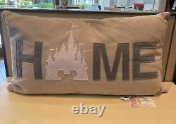 Disney Parks 27 HOME Throw Pillow And Table Runner 72x15.5 Cinderella Castle