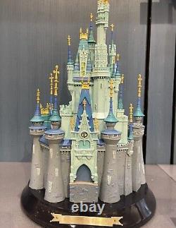 Disney Parks 50th Anniversary Cinderella Castle Kevin & Jody Figure Statue NEW