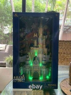 Disney Parks 50th Anniversary Cinderella Castle Playset Light Up + Wishables