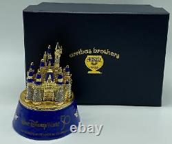 Disney Parks 50th Cinderella Castle Trinket Box Arribas Brothers New with Box