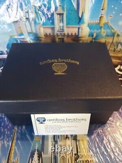 Disney Parks Arribas 50TH Anniversary Cinderella Castle Jeweled Trinket Box New