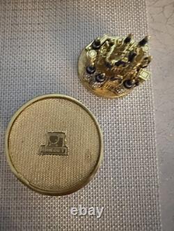 Disney Parks Arribas 50th Anniversary Cinderella Castle Jeweled Trinket Box New