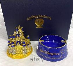 Disney Parks Arribas Brothers 50th Anniversary Castle Trinket Box