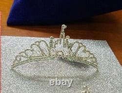 Disney Parks Arribas CINDERELLA CASTLE Jeweled Crystal TIARA Crown NEW