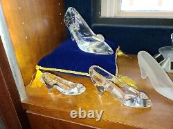 Disney Parks Arribas CINDERELLA SLIPPER Crystals Small Personalized NEW Heart