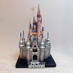 Disney Parks Cinderella Castle Figurine Walt Disney World Disney100 (NIB)