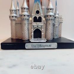 Disney Parks Cinderella Castle Figurine Walt Disney World Disney100 (NIB)