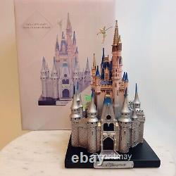 Disney Parks Cinderella Castle Figurine Walt Disney World Disney100 (NIB)