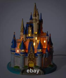 Disney Parks Cinderella Castle Light-Up Figurine- Walt Disney World D23
